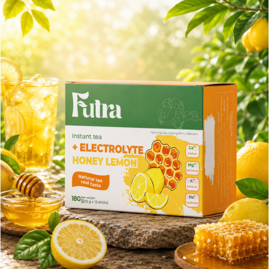 Futra Instant Electrolyte Honey Lemon Tea