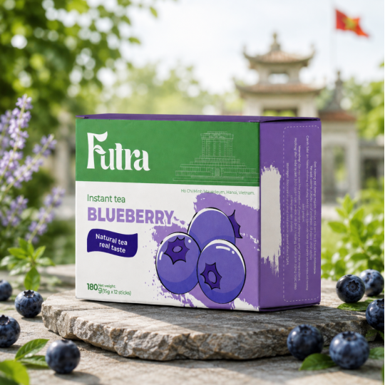 Futra Blueberry-Flavored Instant Tea