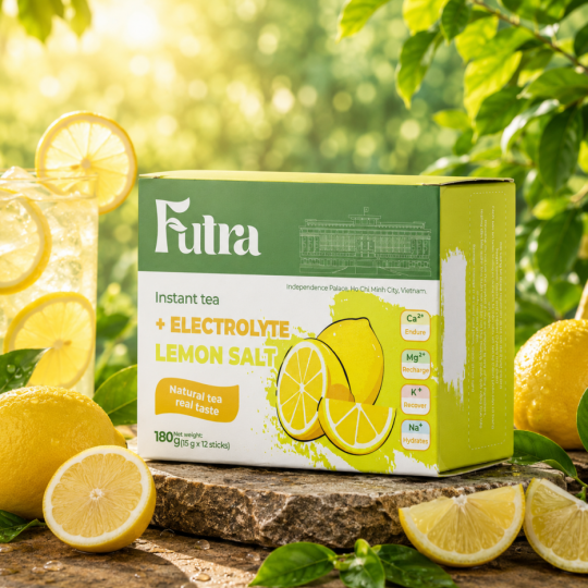 Futra Instant Electrolyte Salted Lemon Tea