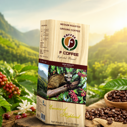 Premium Roasted Ground Civet Coffee